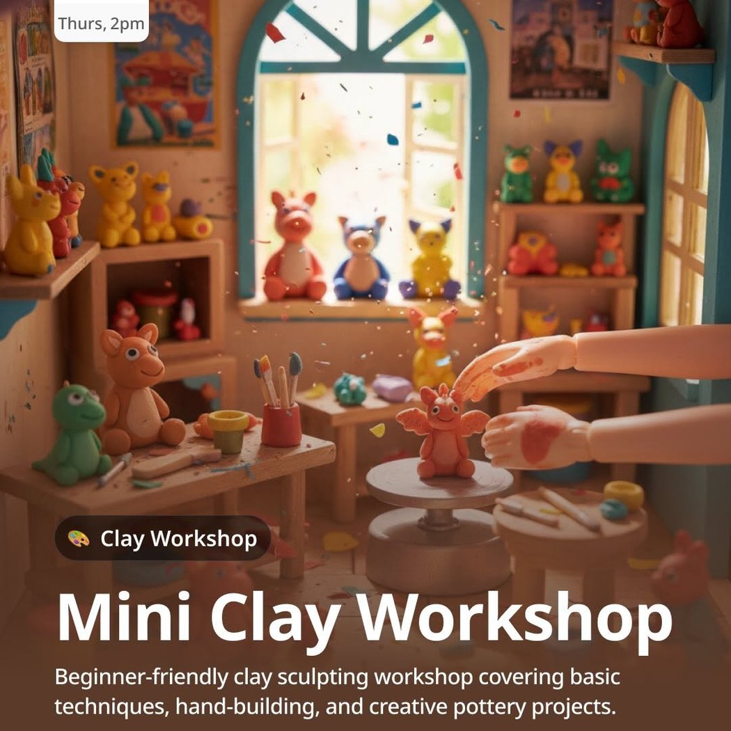 Mini Clay Workshop 1