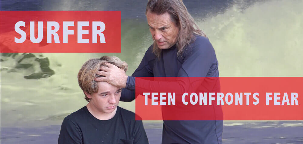 SURFER: TEEN CONFRONTS FEAR