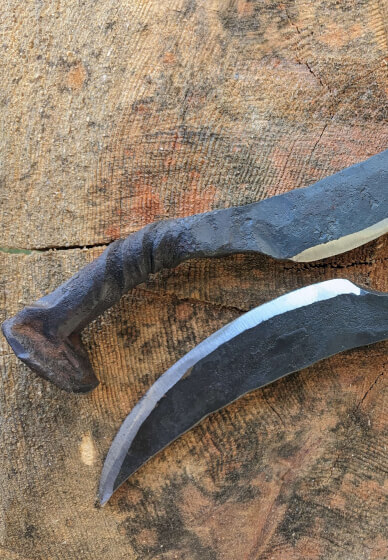 Bladesmithing Class: Railroad Spike Knife 1