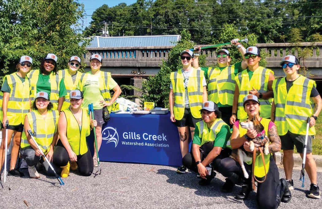Gills Creek Watershed Litter Sweep 1