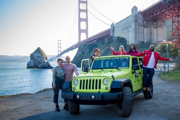 San Francisco Private Group Open Top Jeep Tour - 3 Hour 1