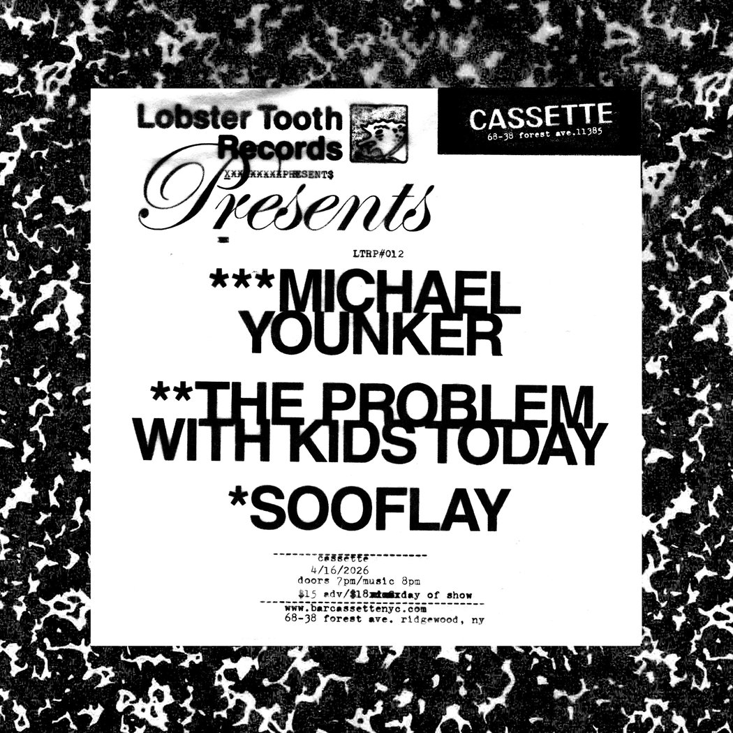 MICHAEL YOUNKER, THE PROBLEM WITH KIDS TODAY, SOOFLAY 1