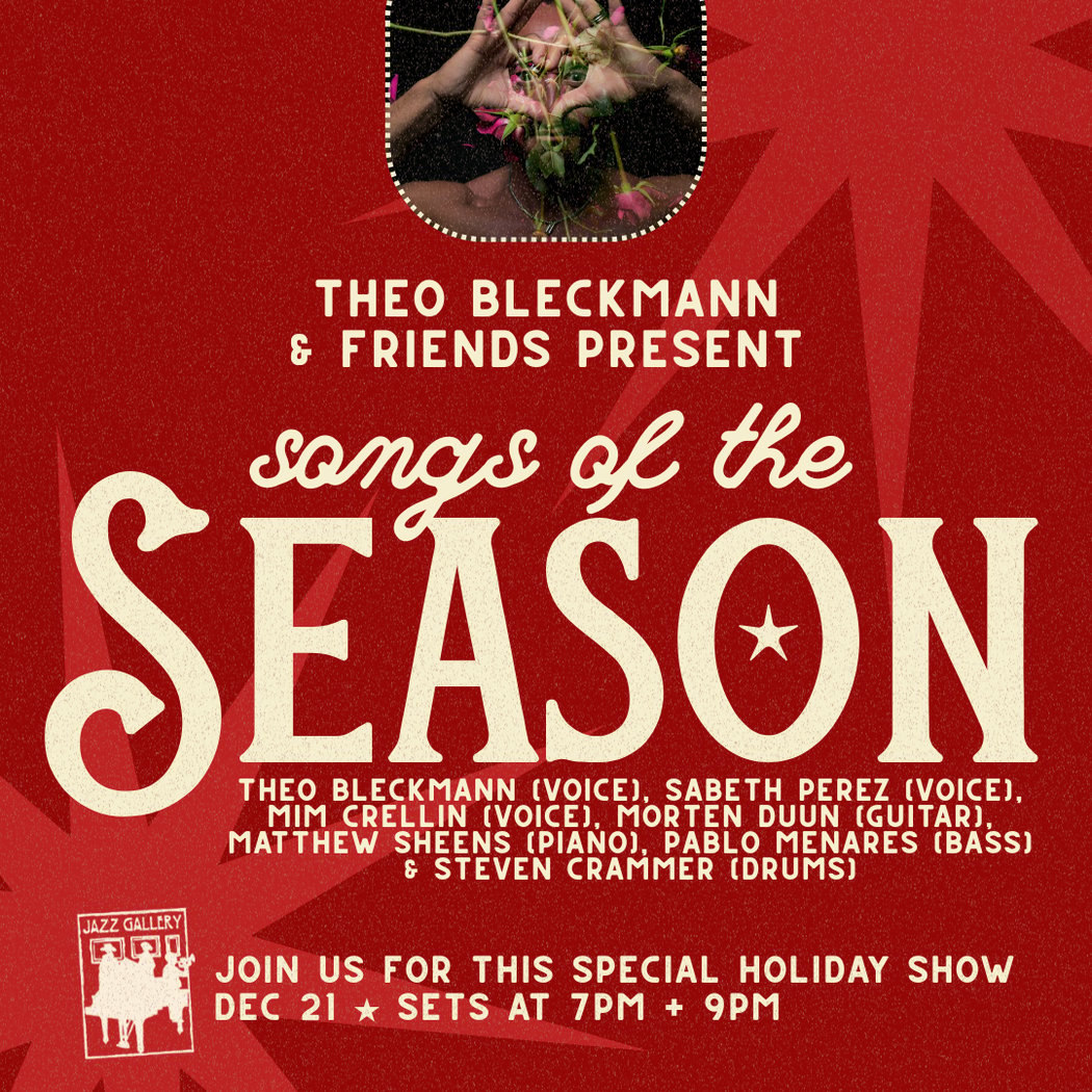 TJG Holiday Concert: Theo Bleckmann & Friends 1