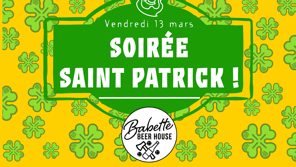 Soirée Saint-Patrick 1