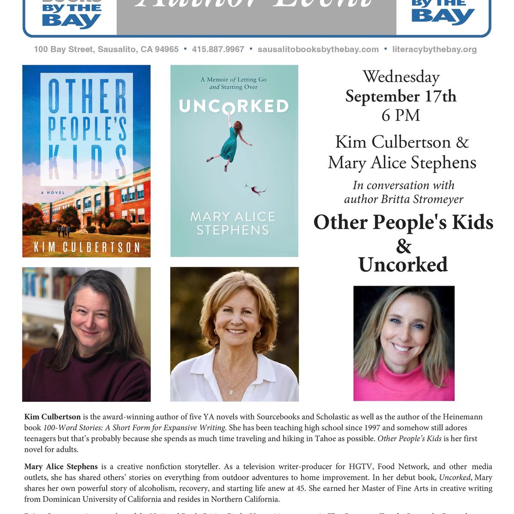 Author Event: Kim Culbertson, Mary Alice Stephens 1