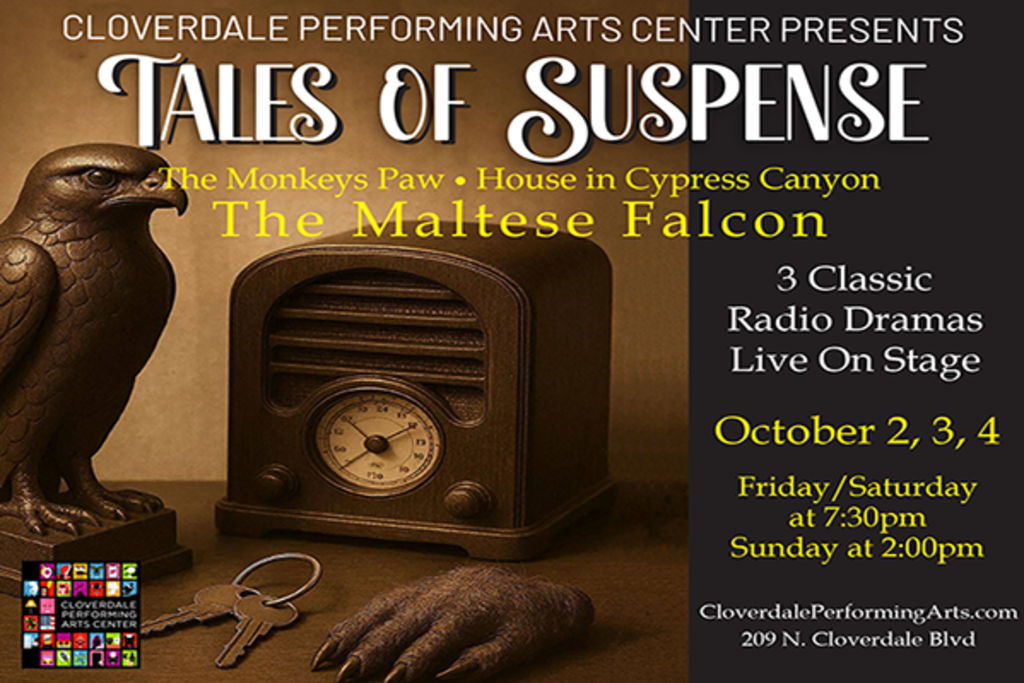 Tales of Suspense – 3 Classic Radio Dramas Live on Stage
