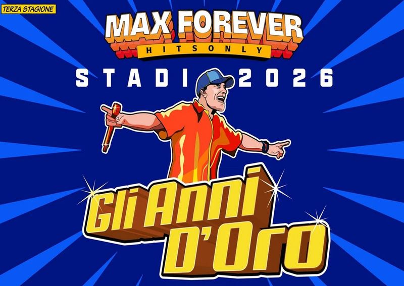 Max Pezzali - Stadi Tour 2026 2