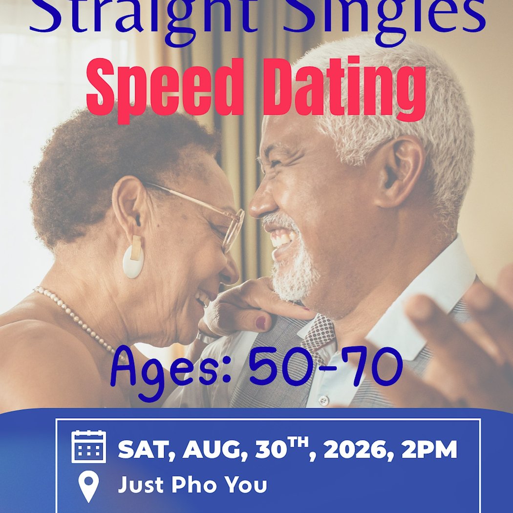 Straight Singles Speed Dating, 50-70 1