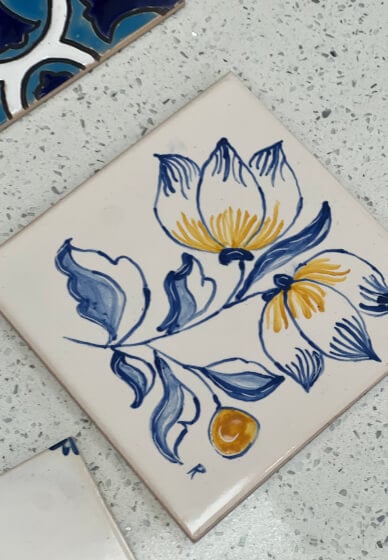 Handmade Clay Tile Making Class 1