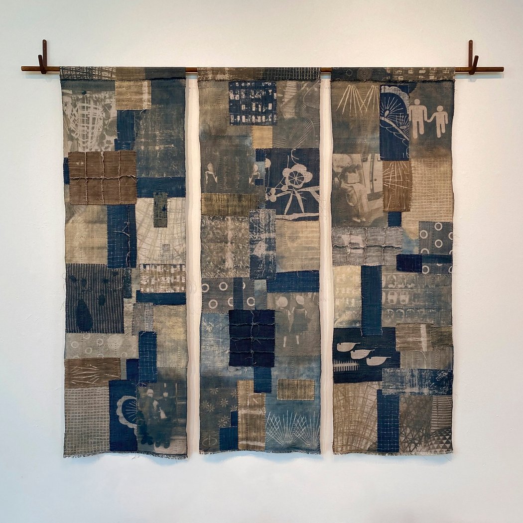 Stitches & Wiggles: Unraveled and Reimagined Mixed Media Art by Jody Alexander and Thomas Campbell 3