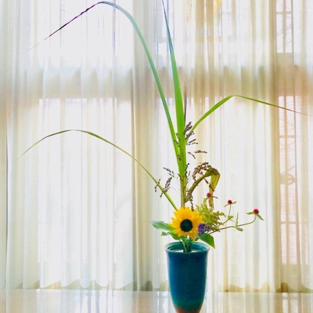 Ikebana Art at the Garden 2