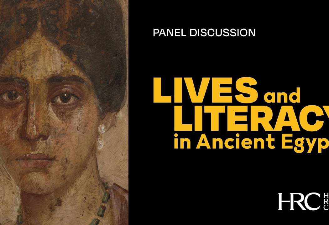 Lives and Literacy in Ancient Egypt 1