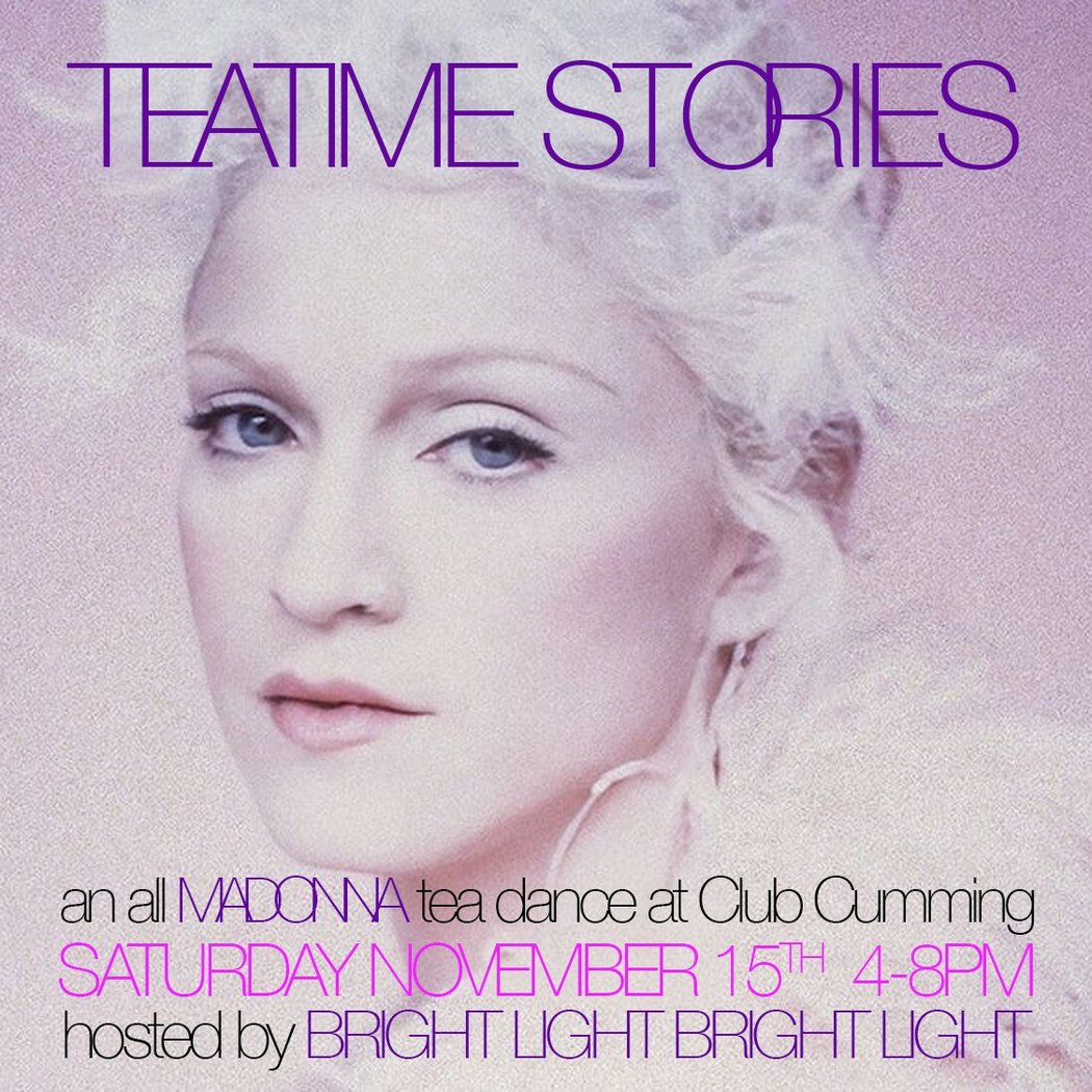 Teatime Stories: An All Madonna Tea Dance 1