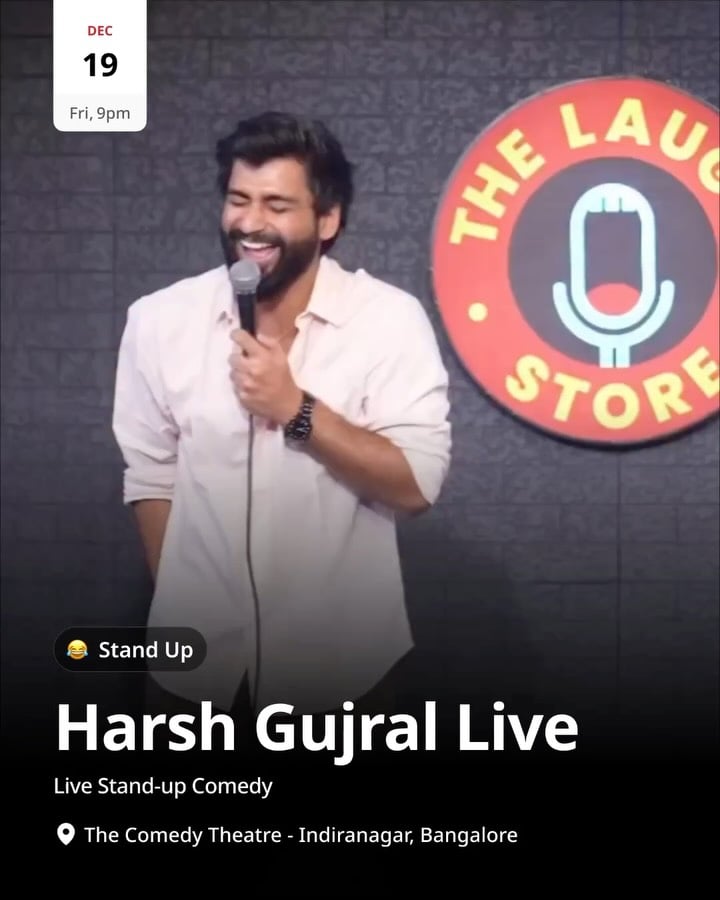 Harsh Gujral Live 1