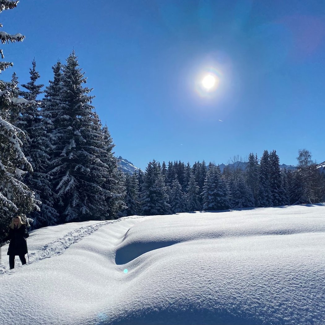RANDO RAQUETTE COURCHEVEL AVEC LAURENCE NATUR'ELLE RANDO 3
