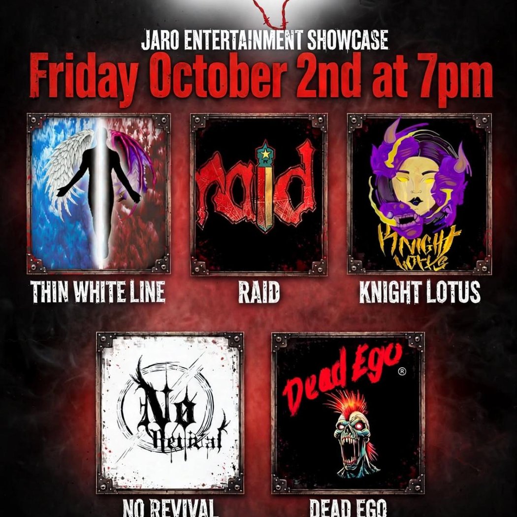 THIN WHITE LINE * RAID * KNIGHT LOTUS * NO REVIVAL * DEAD EGO