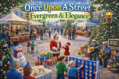 Once Upon A Street: Evergreen & Elegance 1