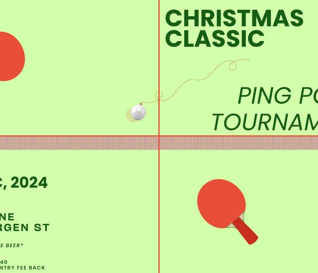 Christmas Classic Ping Pong Tournament 1