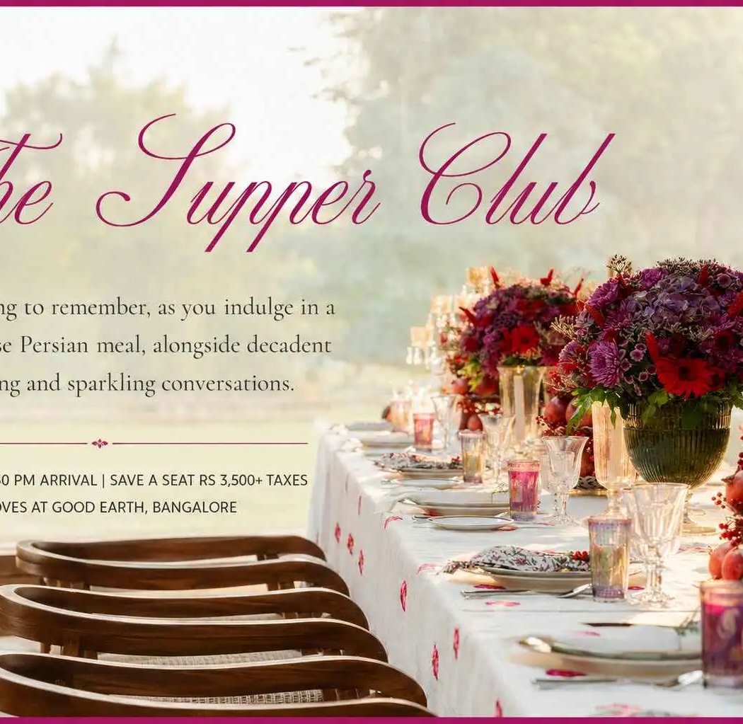 Good Earth x Copper + Cloves: The Supper Club