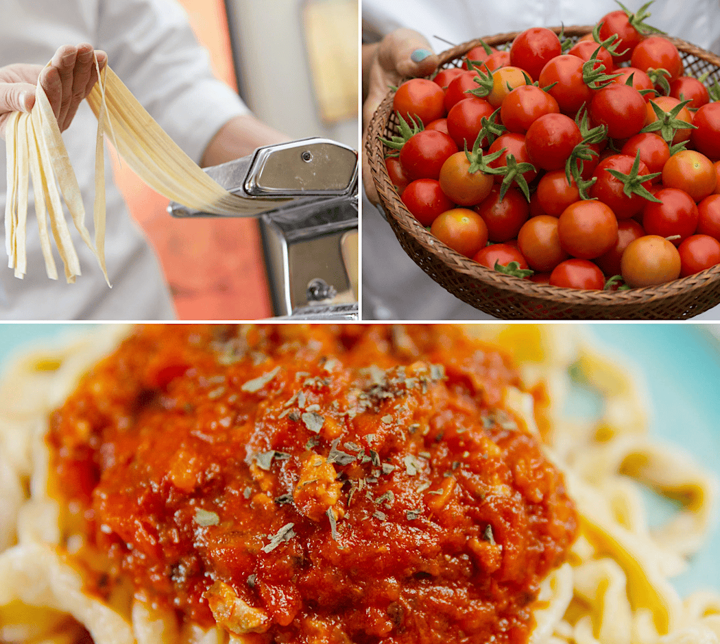 Make Fresh Bolognese Tagliatelle With Chef Vinny - Pasta Making Cooking Class