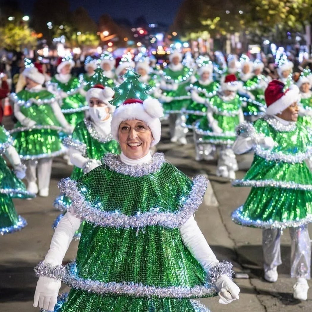 The Tap Dancing Christmas Trees performance 1