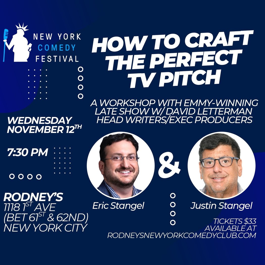 How To Craft The Perfect TV Pitch with Eric Stangel and Justin Stangel 1