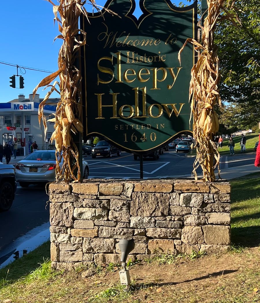 Welcome to Historic Sleepy Hollow Sign 3