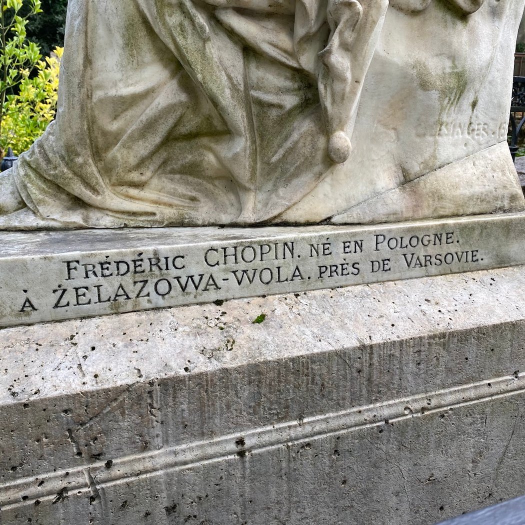 Tombe de Frédéric Chopin 3