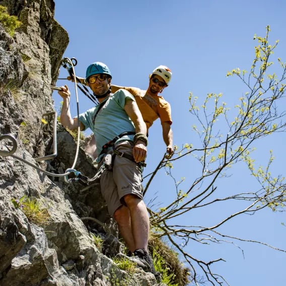 Via Ferrata des Bourtes - Zone d'entraînement 1