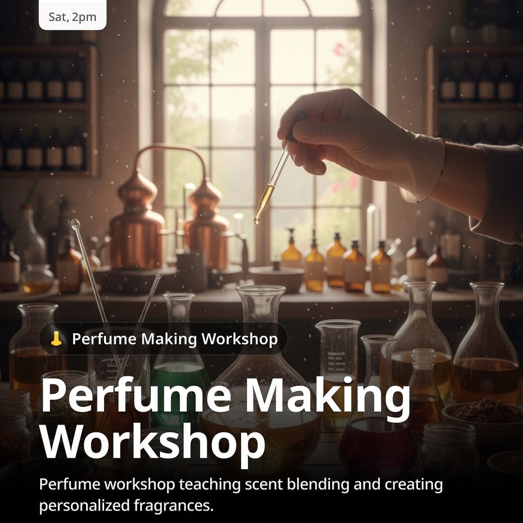 Perfume Making Workshop 1