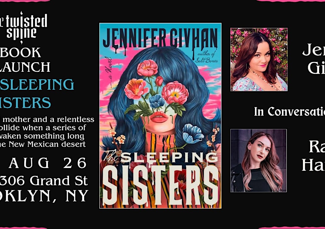 BOOK LAUNCH: THE SLEEPING SISTERS by Jennifer Givhan