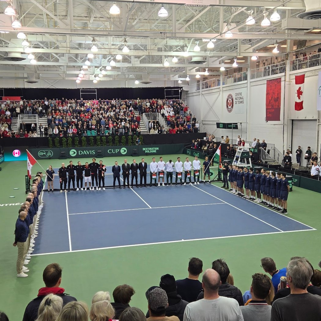 Match de qualification du premier tour de la Coupe Davis 1
