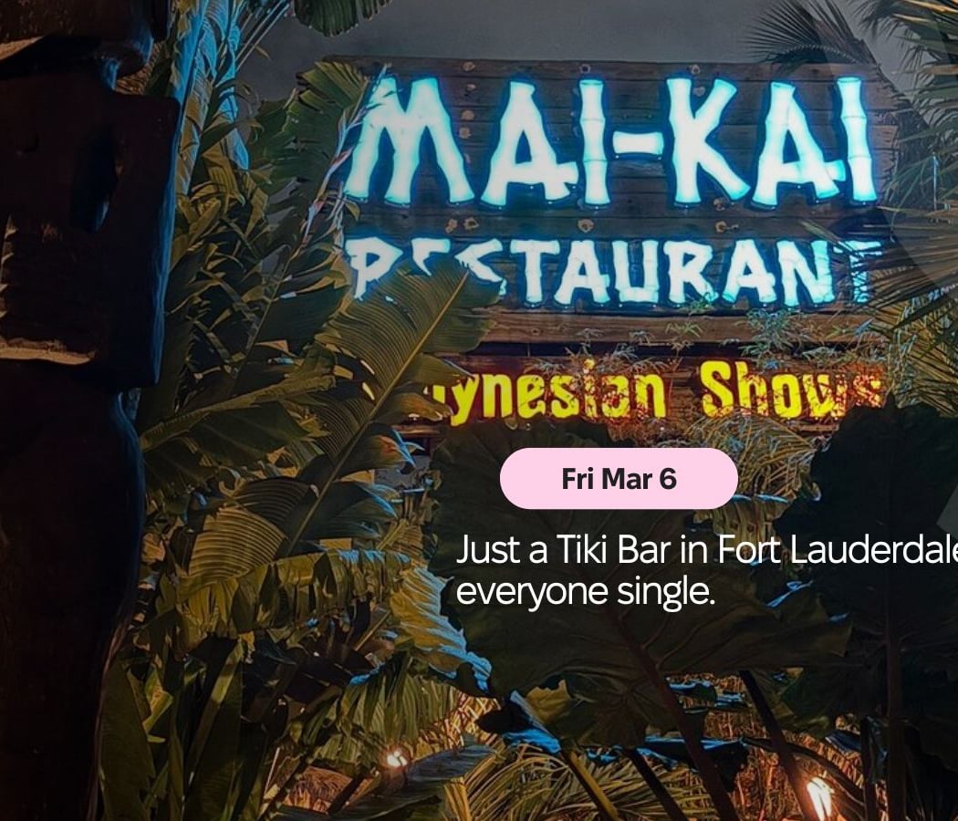 Friday Singles Night at Mai-Kai 2