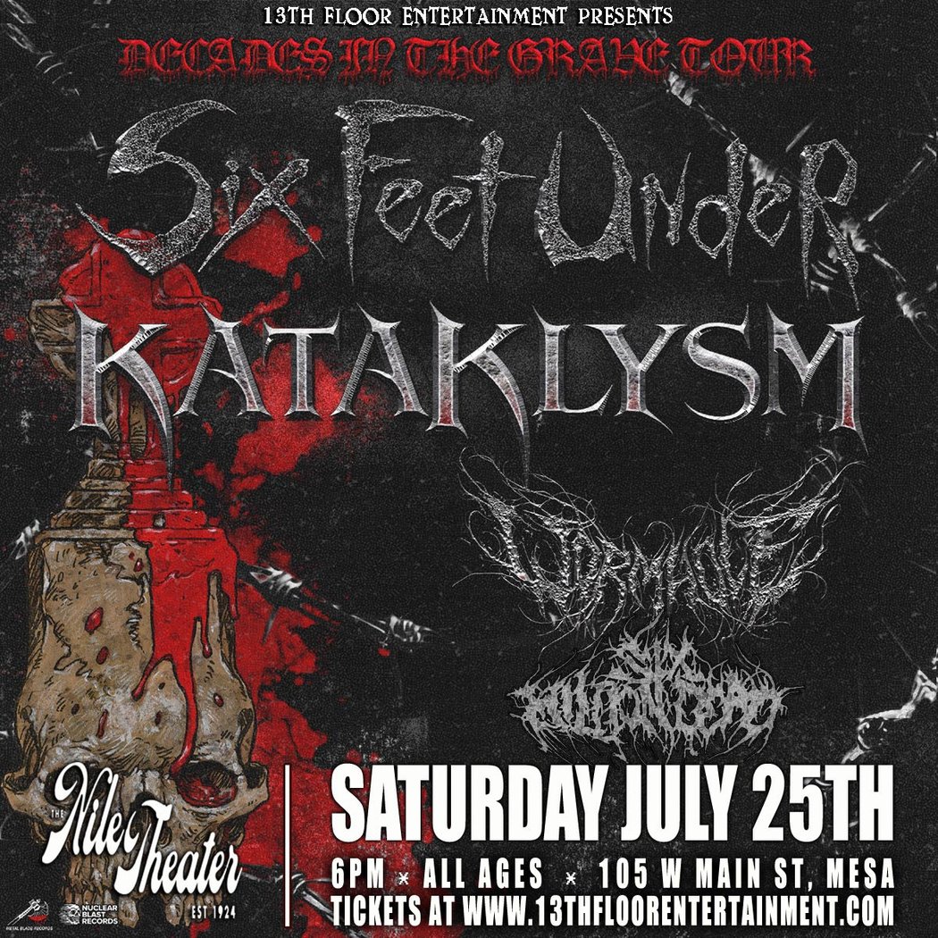 Six Feet Under, Kataklysm & Wormhole