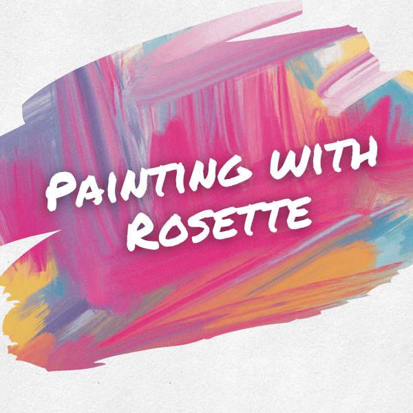 Painting with Rosette 1