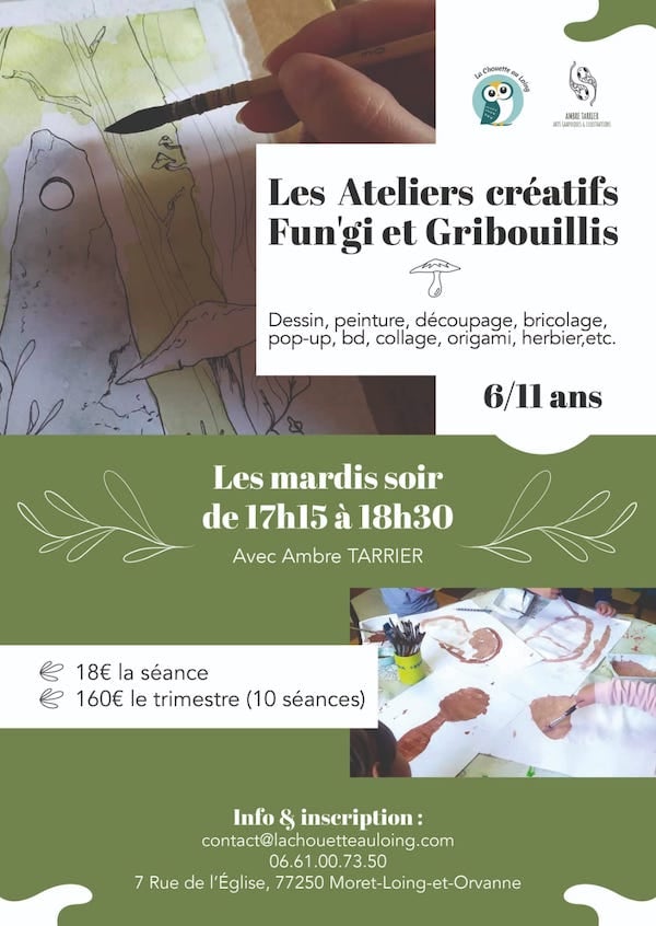 Atelier Fun'gi et Gribouillis 1