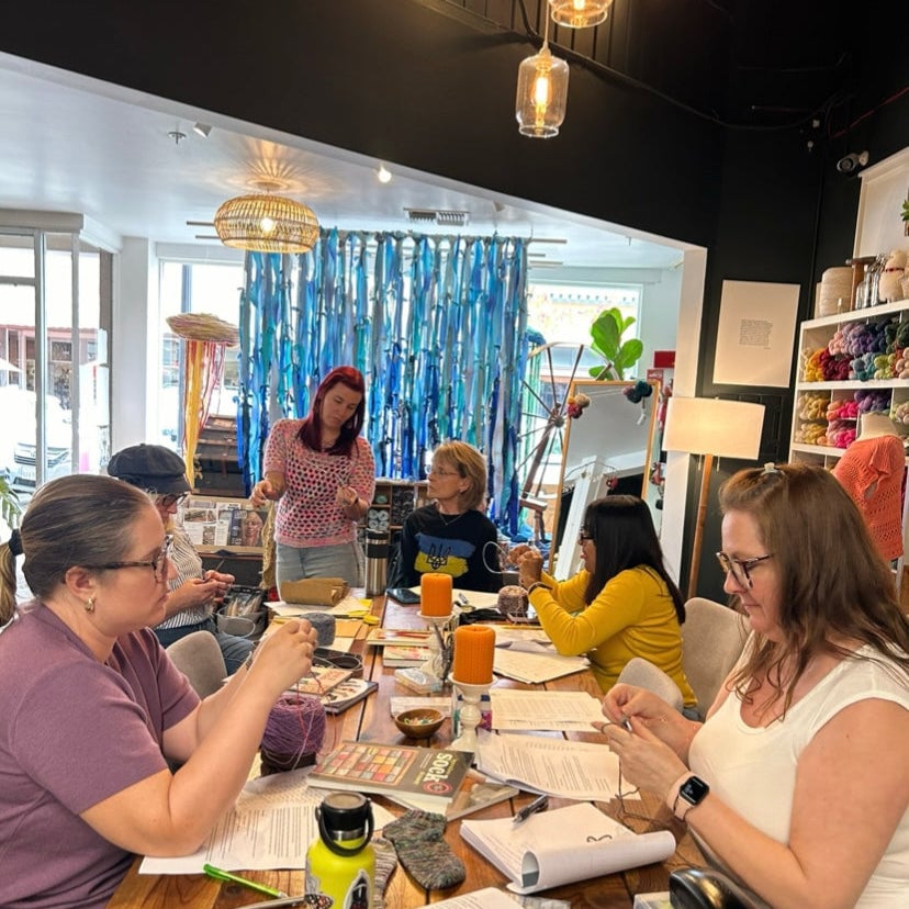 Knitting Help Circle 1