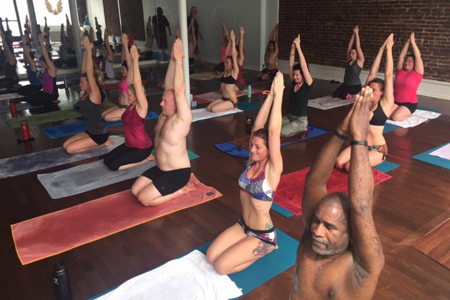 Hot Power Flow Yoga Class 2