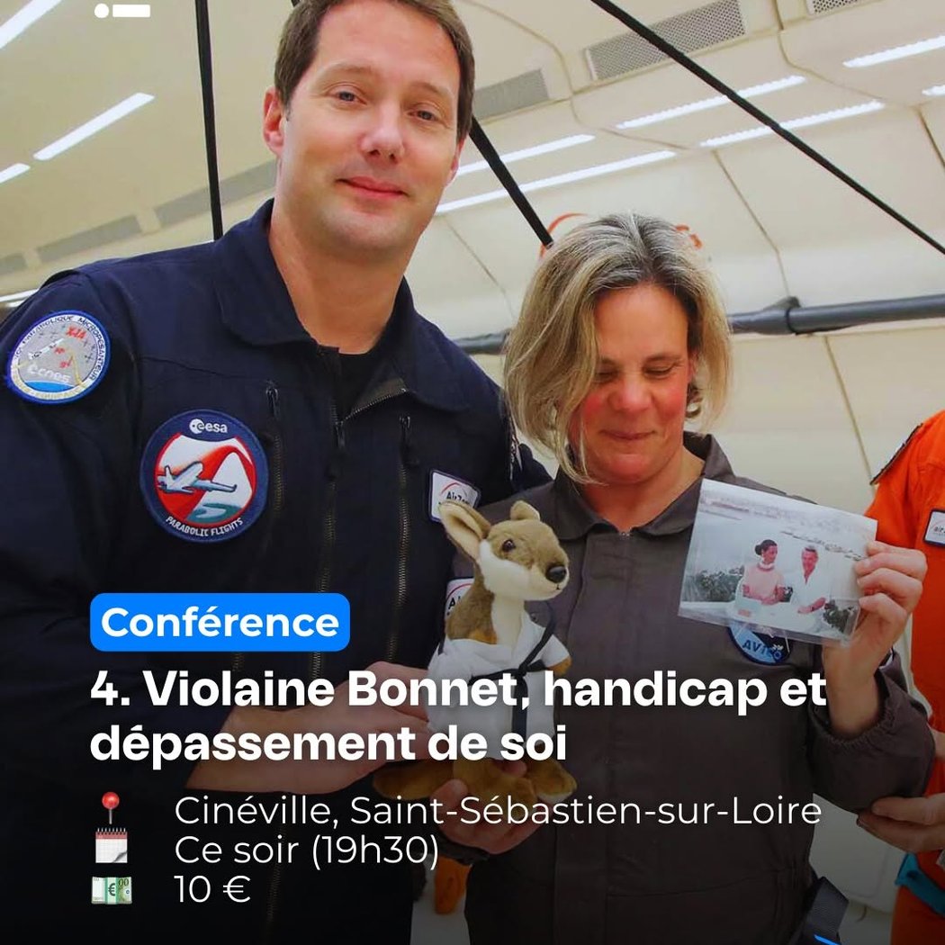 Conférence Violaine Bonnet, handicap et dépassement de soi 1