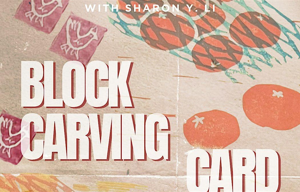 Block Carving and Card Printing Workshop 1