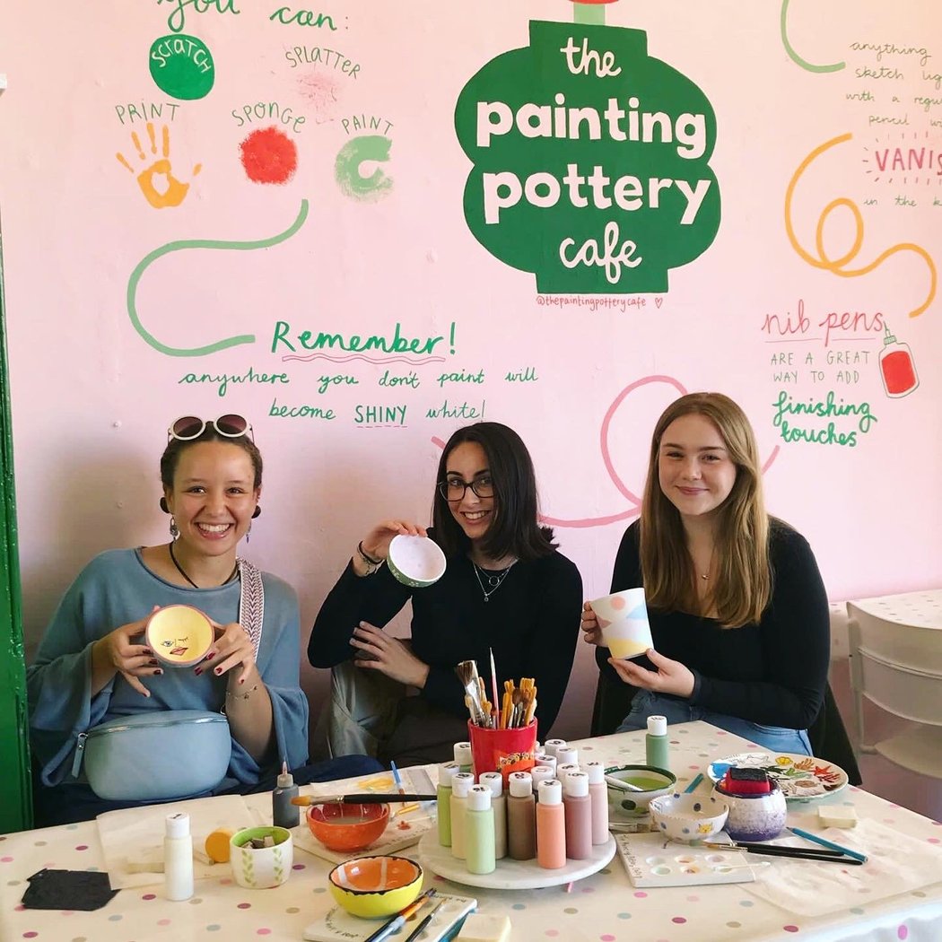Painting Pottery Cafe 1