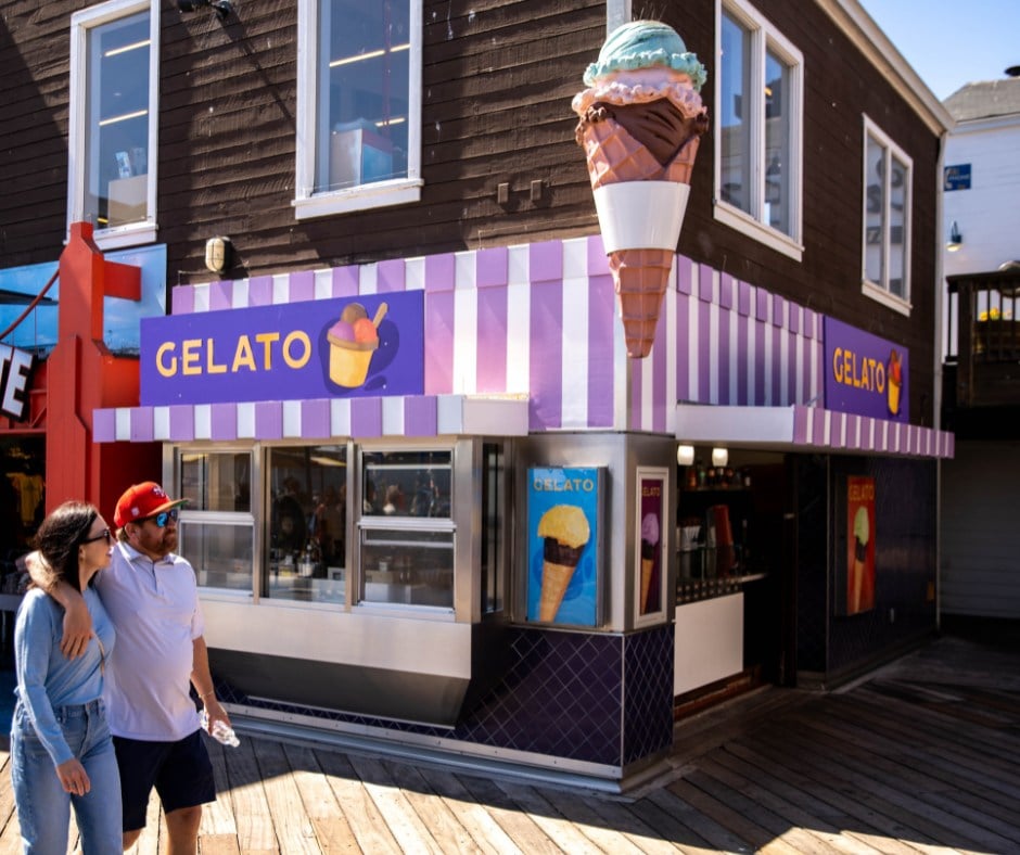 Atalia's Gelato on Pier 39 2