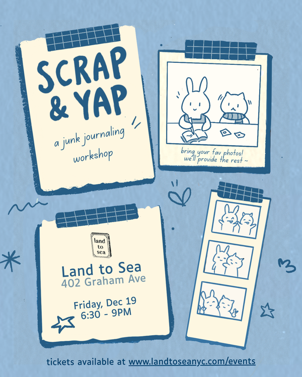 Scrap & Yap: Junk Journal Workshop 1