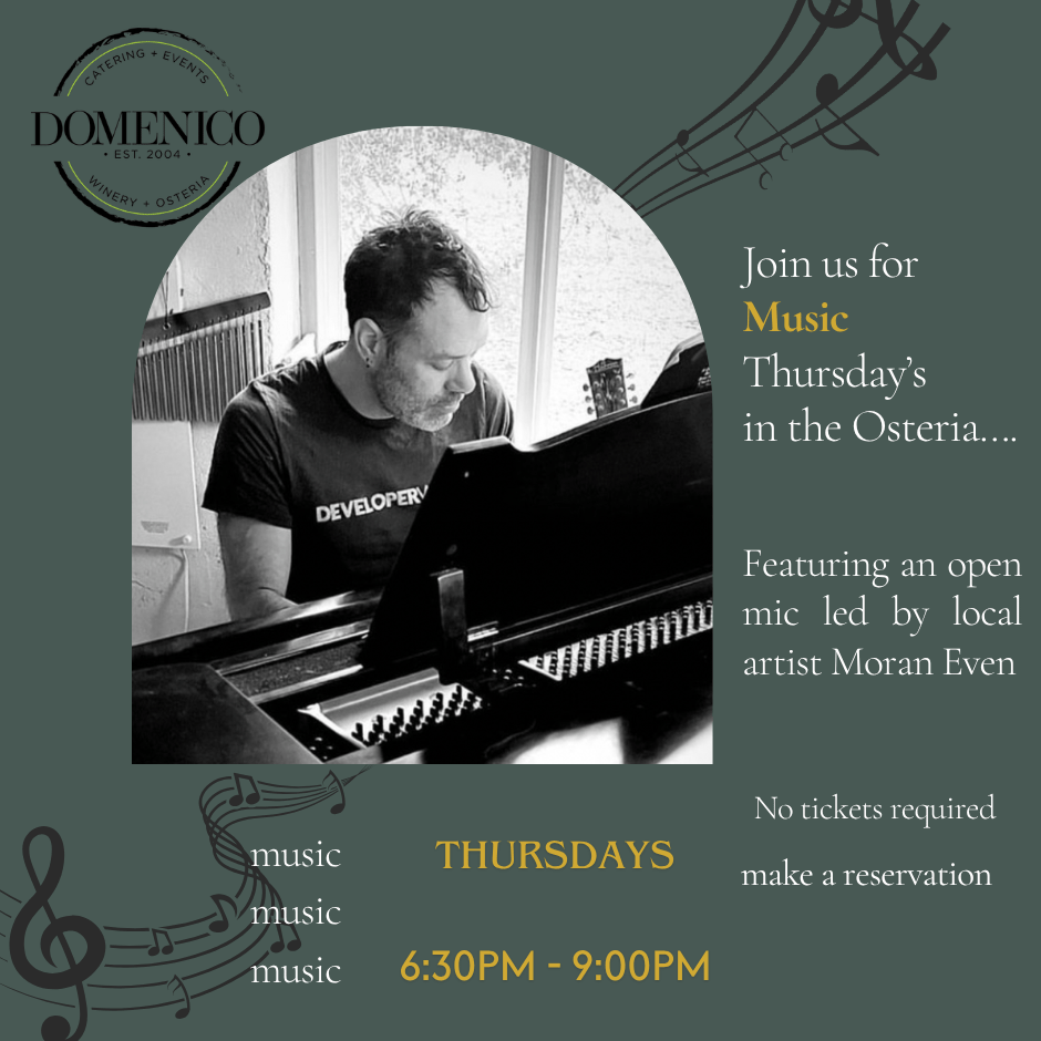 Music Thursday W/ Moran Even & Open Mic Night