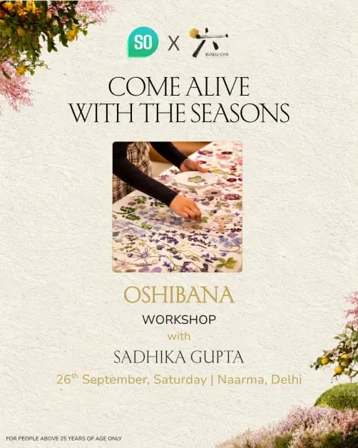 Come Alive with the Seasons: The Art of Oshibana ft. Roku Gin
