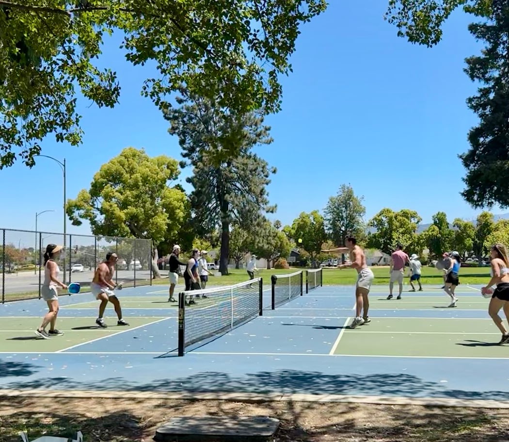 De Anza Park Pickleball Courts 1