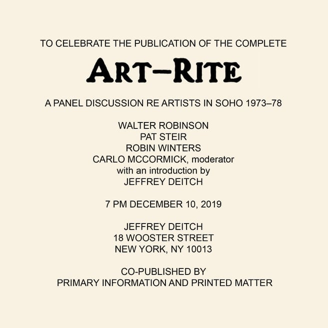 ART-RITE launch event 1