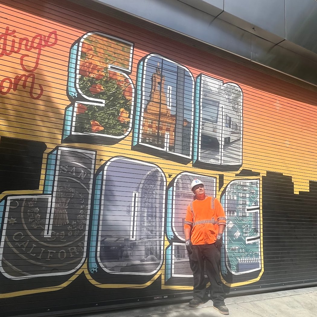 Greetings from San Jose Wall 3