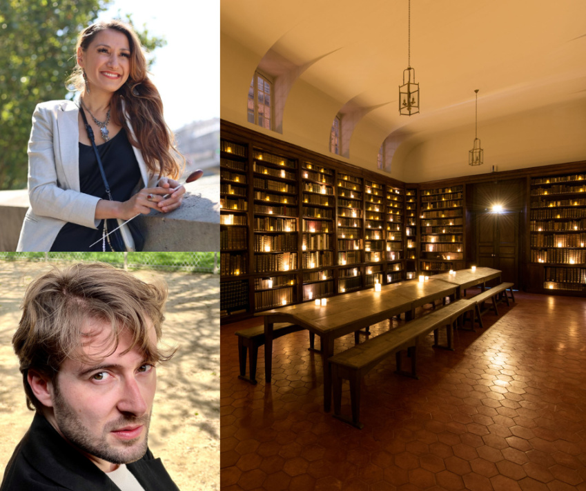 Bibliothèque aux chandelles 1