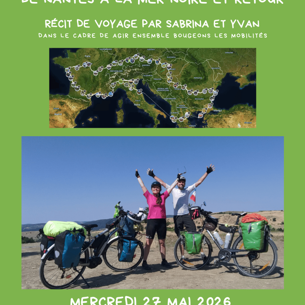 De Nantes à la mer Noire à vélo et retour 1